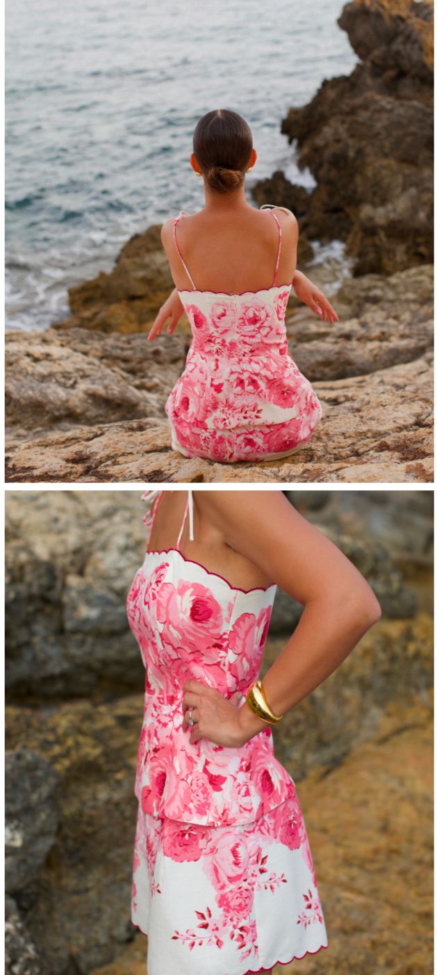 Blusa Stela peplum com alças