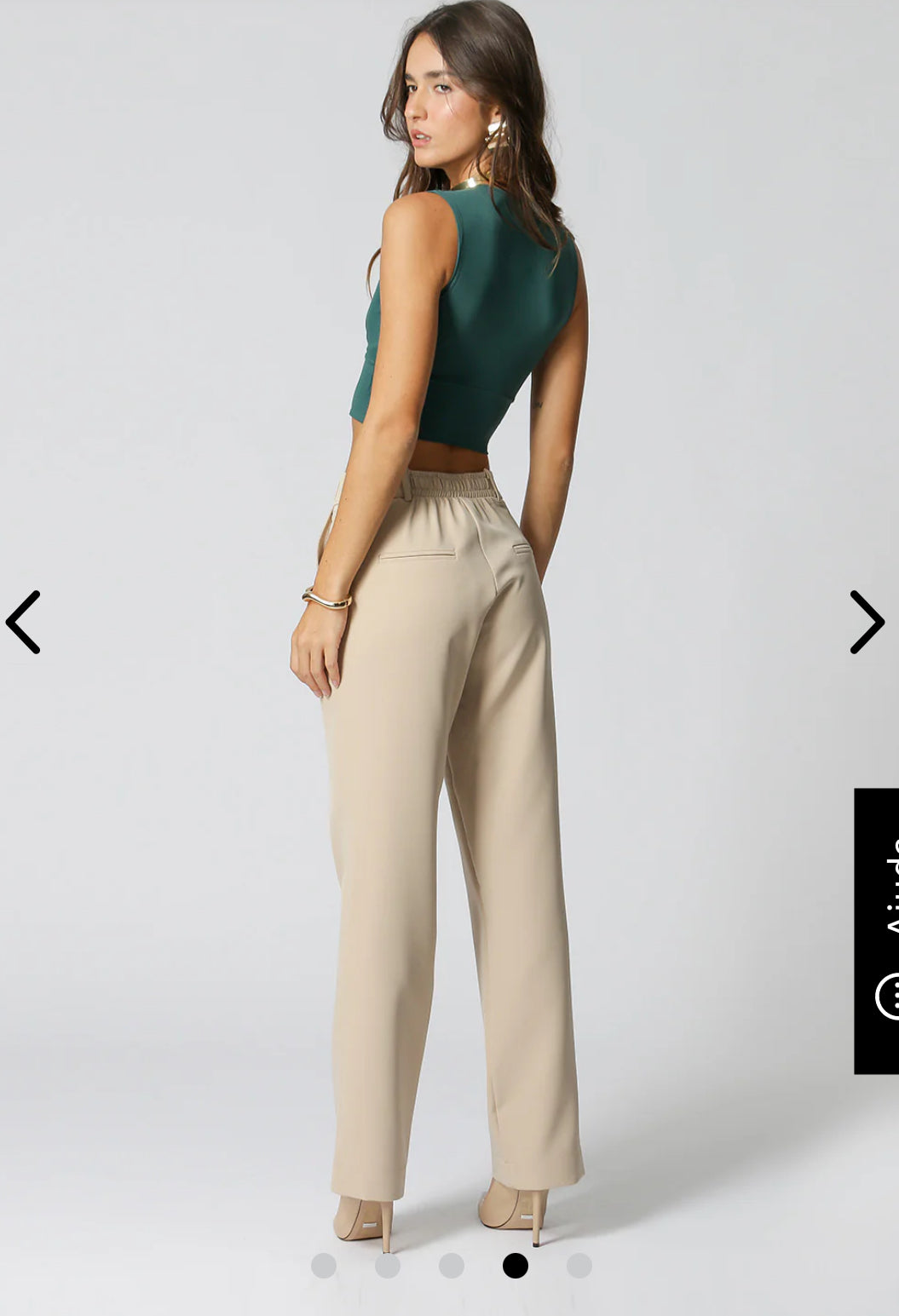Blusa Cropped decote V Pietra