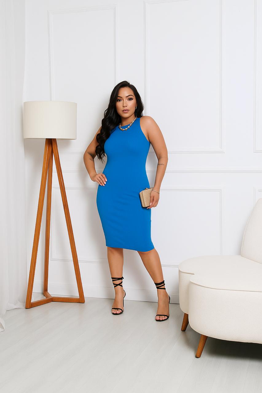 Vestido Azul Karine